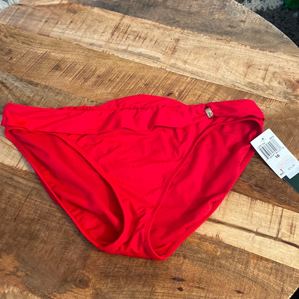 Sold elsewhere NWT Lauren Ralph Lauren women’s swimsuit bottoms.